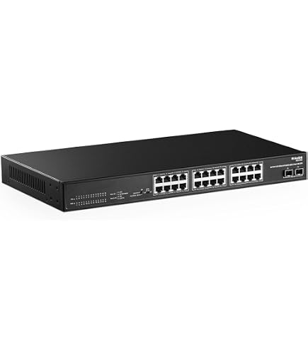 Amazon.com: MokerLink 24 Port 2.5 Gigabit PoE Web Managed Switch